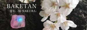 【数量限定】おばけ探知機ばけたん "BAKETAN 霊石 桜 (SAKURA) " Amazon・Yahooショッピングで販売開始しました。