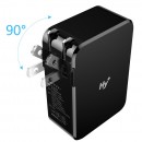 次世代の充電規格「USB PD」対応！最大45W USB/ACアダプターHY-PDUS45を5月29日に発売