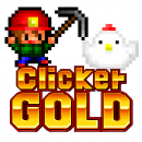 「簡単タップで一攫千金！」ドット絵放置ゲームの決定版「ClickerGold(クリッカーゴールド)」リリース