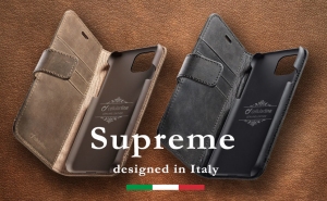 iPhone 11シリーズ対応！イタリア「Cellularline」から「Supreme」ハンドメイド本革ケースが新登場