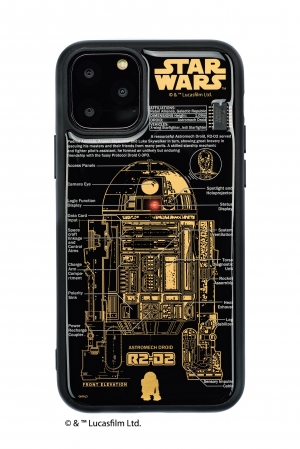 FLASH R2-D2(TM) 基板アート iPhone 11 Pro ケース黒