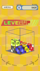 人気ゲーム「2048」に「ルービックキューブ」をMixした3D Puzzle Game【SPIN & DROP】iOS版アプリリリース！