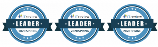 Claris FileMaker が ITreview Grid Award 2020 Spring において３期連続３部門で<Leader>を受賞