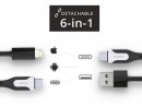 USBコードのごちゃごちゃ問題を一気に解決！１本６通りのマルチケーブル【Charby Edge Pro】がCAMPFIREにてキャンペーン開始。