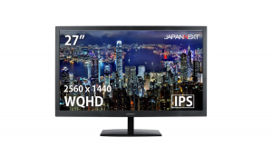 JAPANNEXTが27型2560×1440 WQHD解像度 75Hz IPS系パネル FreeSync対応 液晶モニター「JN-IPS2777WQHD」を発表