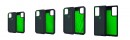 (左から：Razer Arctech Pro Black for iPhone 2020(5.4inch)、(6.1 inch)、(6.7 inch)、Razer Arctech Pro Black for Galaxy Note20 Ultra 5G)