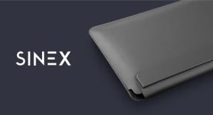 【大人気につき再入荷！】「SINEX™」ケース・スタンド・リストレストをこれひとつで実現！ 世界初3in1多機能ラップトップケース