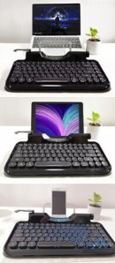 【大人気製品】Rymek Full Black Edition ビンテージ タイプライター風メカニカルキーボードを再入荷！