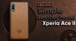 ​​FINONより新モデル「Xperia Ace II [SO-41B]」専用スマホケース​​発売のお知らせ‼【シンプル レザー モデル (合成皮革)】