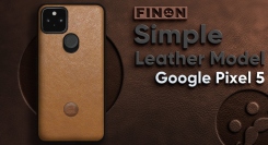 FINONよりNEWモデル「Google Pixel 5」専用スマホケース​​発売のお知らせ‼【 シンプル レザー モデル (合成皮革) 】