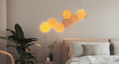 【入荷しました！】「Nanoleaf Elements Hexagons」ウッド調スマートインテリア照明