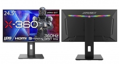 JAPANNEXTが24.5型IPS系フルHDパネル搭載、360Hz対応の ゲーミングモニター 「X-360」を5月27日（金)に発売