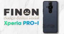 FINONより「Xperia PRO-I」対応スマホケース​​発売のお知らせ‼​​デザインコットンモデル