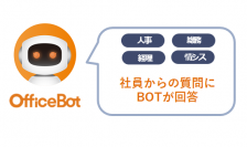 AIチャットボットサービス【OfficeBot】野村不動産ソリューションズの社内FAQシステムに採用