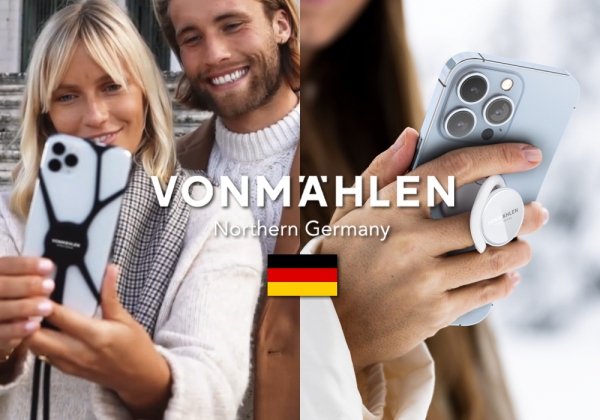 数々のデザイン賞を受賞している北ドイツのスマホアクセサリーブランド「VONMAHLEN」が上陸！