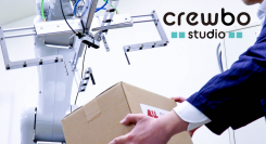 ロボットアームでダンボールをリアルタイムトラッキングする、crewbo studioアプリケーションを公開！