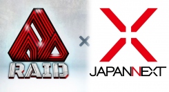 JAPANNEXTとe-Sportsチーム「RAID」が スポンサー契約を締結