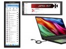 JAPANNEXTがIPS液晶採用、7.8インチで400x1280解像度に対応したモバイルディスプレイを11月17日(金)に発売