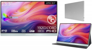 JAPANNEXTが13.3インチ フルHD解像度 タッチパネルに対応したモバイルディスプレイ「JN-MD-i133FHDR-T」を12月15日(金)に発売