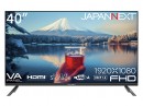 JAPANNEXTがVAパネル搭載 40インチ フルHD解像度の大型液晶モニターを37,980円で1月19日(金)に発売