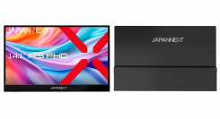 JAPANNEXTが14.1インチ フルHD(1920x1080)解像度のモバイルディスプレイを22,980円で3月8日(金)に発売