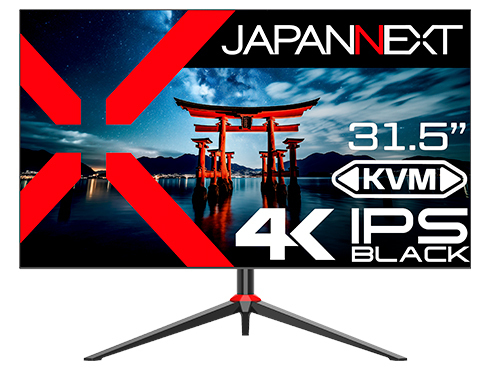 JAPANNEXTが31.5インチ IPS BLACKパネル採用の4K液晶モニターをAmazon.co.jp限定 64,980円で3月22日(金)に発売