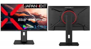 JAPANNEXTが23.8インチ FAST IPSパネル搭載144Hz対応フルHDゲーミングモニター2機種をAmazon.co.jp限定で4月5日(金)に発売