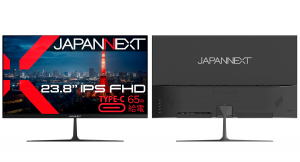 JAPANNEXTが23.8インチ USB-C(最大65W)給電に対応したフルHD解像度の液晶モニターを20,980円で4月5日(金)に発売