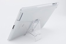 上海問屋、399円のスタンド付きiPad保護プラスチックケース