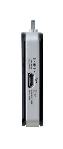 iPhoneやiPodなどドックコネクタを持つアップル製品向けの予備バッテリー「MacGizmo Extra Superior Battery Charger for iPhone/iPod」。iPhone 4S/4と同じカラーで幅や厚みを揃えており、装着時の一体感を実現している。