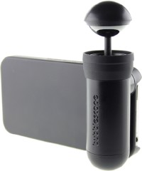 iPhone 4S/4で動画/静止画の360°パノラマ撮影が行える撮影キット「bubblescope」(BUBSCOIP4S)