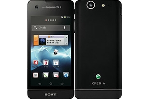 Xperia SX SO－05D（Black）（画像：NTTドコモ）