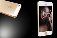 純金コーティングのiPhone 5が登場　価格は34万円