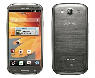 「docomo NEXT series GALAXY S III α SC-03E」Titanium Gray（画像：NTTドコモ）