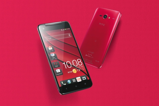 「HTC J butterfly」（画像：auウェブサイトより）