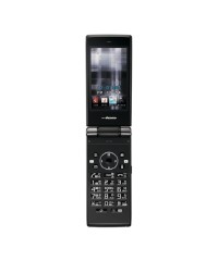 NTTドコモの2012冬モデルフィーチャーフォン新機種「docomo STYLE series SH-03E」（シャープ製）。機能ごとに利用制限ができる親子モードや防犯ブザーなどの機能を搭載する。