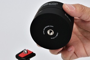 iPhoneやデジカメで自動パノラマ動画を撮影できる雲台「Camalapse3」