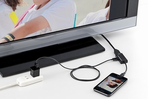 サンワサプライ、Xperia GXなどMHL対応スマホ用のHDMI変換アダプタ