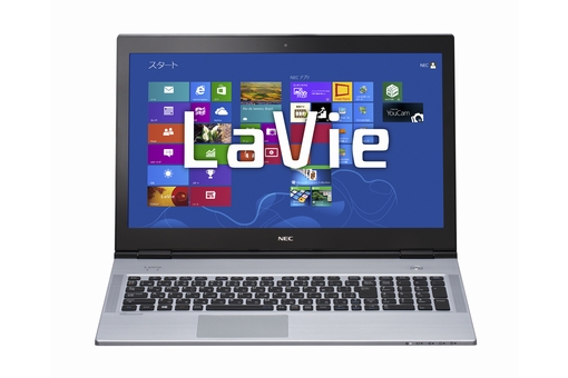 NEC、薄さ12.8mmの世界最薄15.6型Ultrabook「LaVie X」を発表