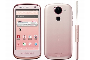 ドコモ、女性らしいデザインのスマホ「ARROWS Kiss F-03E」を12月21日に発売