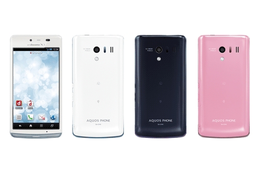 シャープ、ドコモ向けスマホ「AQUOS PHONE EX SH-04E」を発表