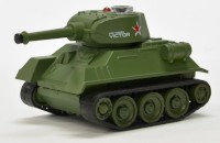 iPhone/iPadで操縦できる手のひらサイズの戦車型ラジコン「ラジ・コンバット USB 戦車RC for iPad/iPhone」