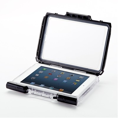 サンワサプライは5日、iPad miniを水や汚れから守るハードタイプの防水ケース「iPad mini防水ハードケース 200-PDA109シリーズ」を発売した。