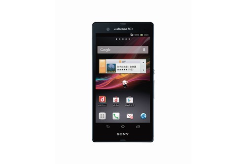 NTTドコモ、5インチフルHDスマホ「Xperia Z SO-02E」を9日に発売