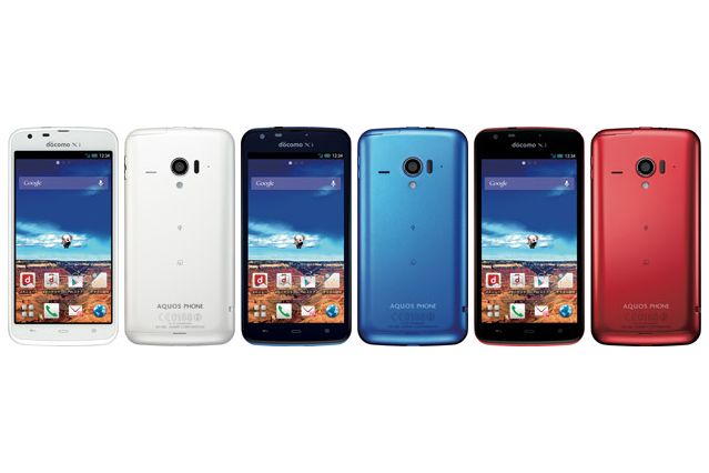 ドコモ、IGZO搭載スマホ「AQUOS PHONE ZETA SH-06E」を5月24日に発売