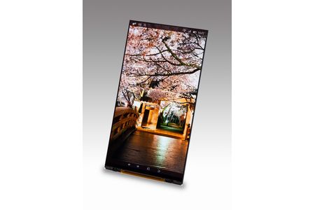 ジャパンディスプレイ、モバイル向け次世代高解像度5.4型WQHD液晶パネルを開発