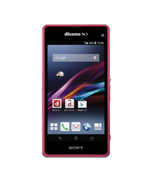 NTTドコモが19日に発売する4.3型スマートフォン「XperiaTM Z1 f SO-02F」（ソニーモバイルコミュニケーションズ製）