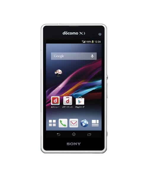 NTTドコモが19日に発売する4.3型スマートフォン「XperiaTM Z1 f SO-02F」（ソニーモバイルコミュニケーションズ製）