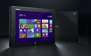 シャープが2014年1月31日に発売するWindows 8.1搭載タブレット「Mebius Pad」