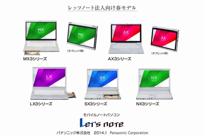 「Let’s note」春モデル、12.5型で1.1kgの世界最軽量コンバーチブルPC